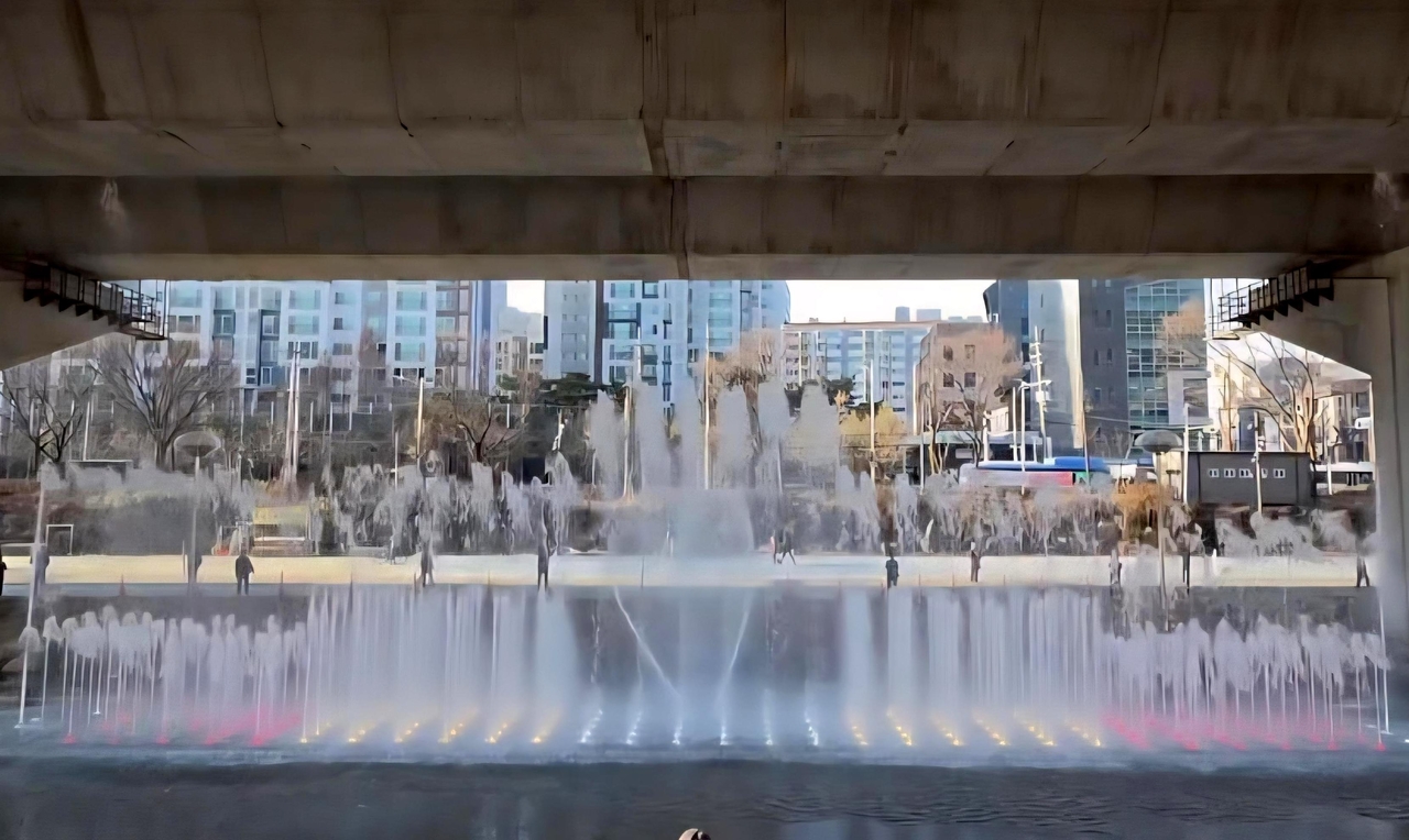 서대문구 ‘홍제천 음악분수’ 준공