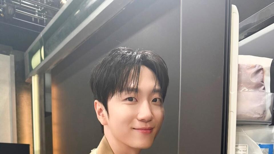고우림, '냉부해' 촬영 현장 인증…셰프들 향한 감사 인사