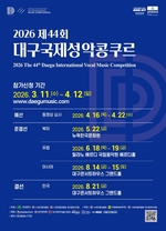 22개국 520명 몰린 대구국제성악콩쿠르, 세계 무대 향한 '성악 관문' 부...